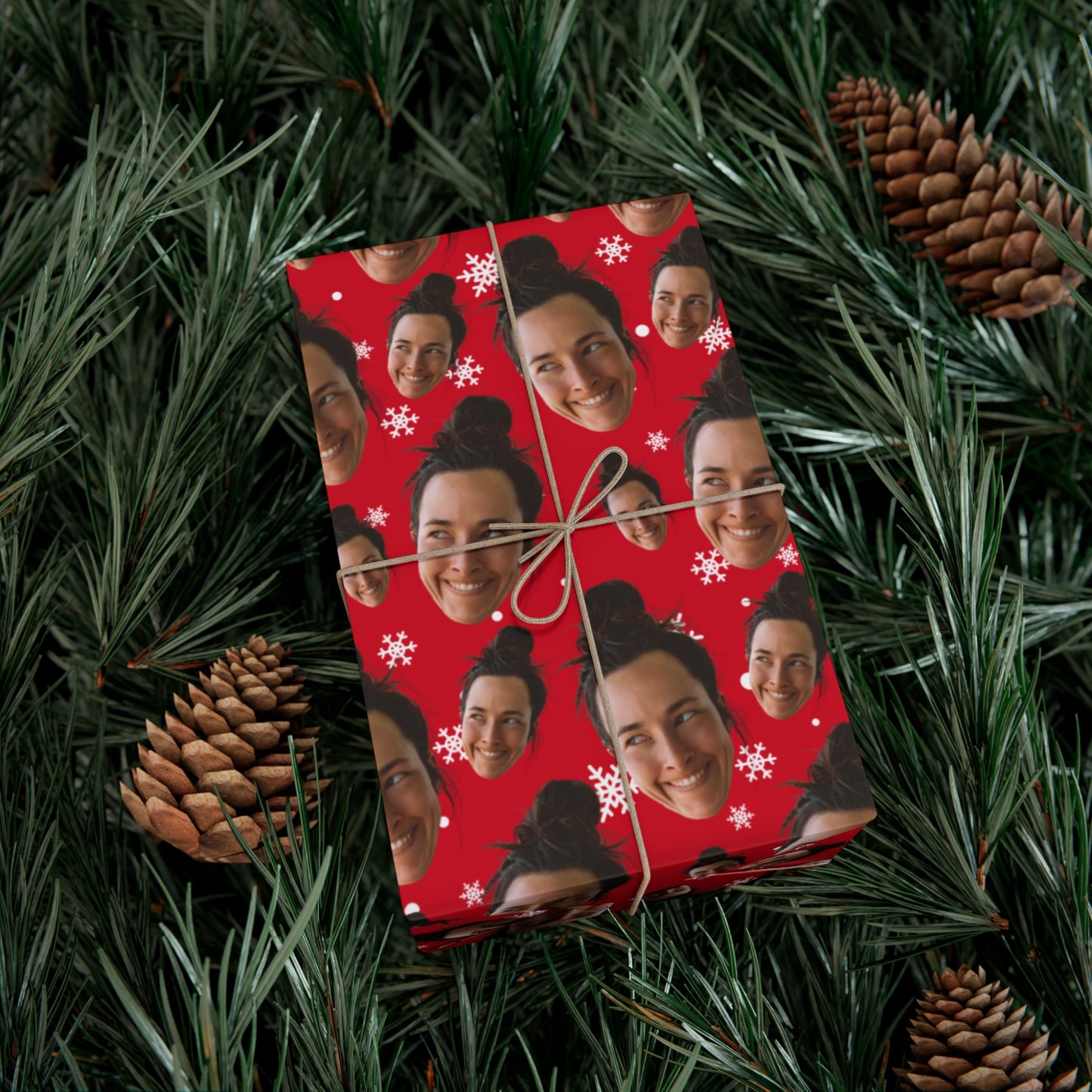 The Face Wrapping Paper