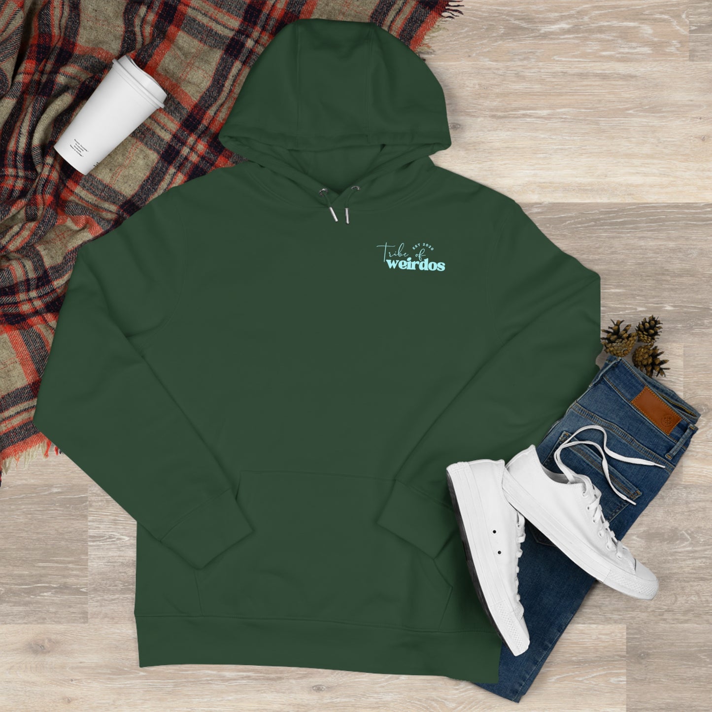 Weirdo Smiley Sweatshirt - GREEN