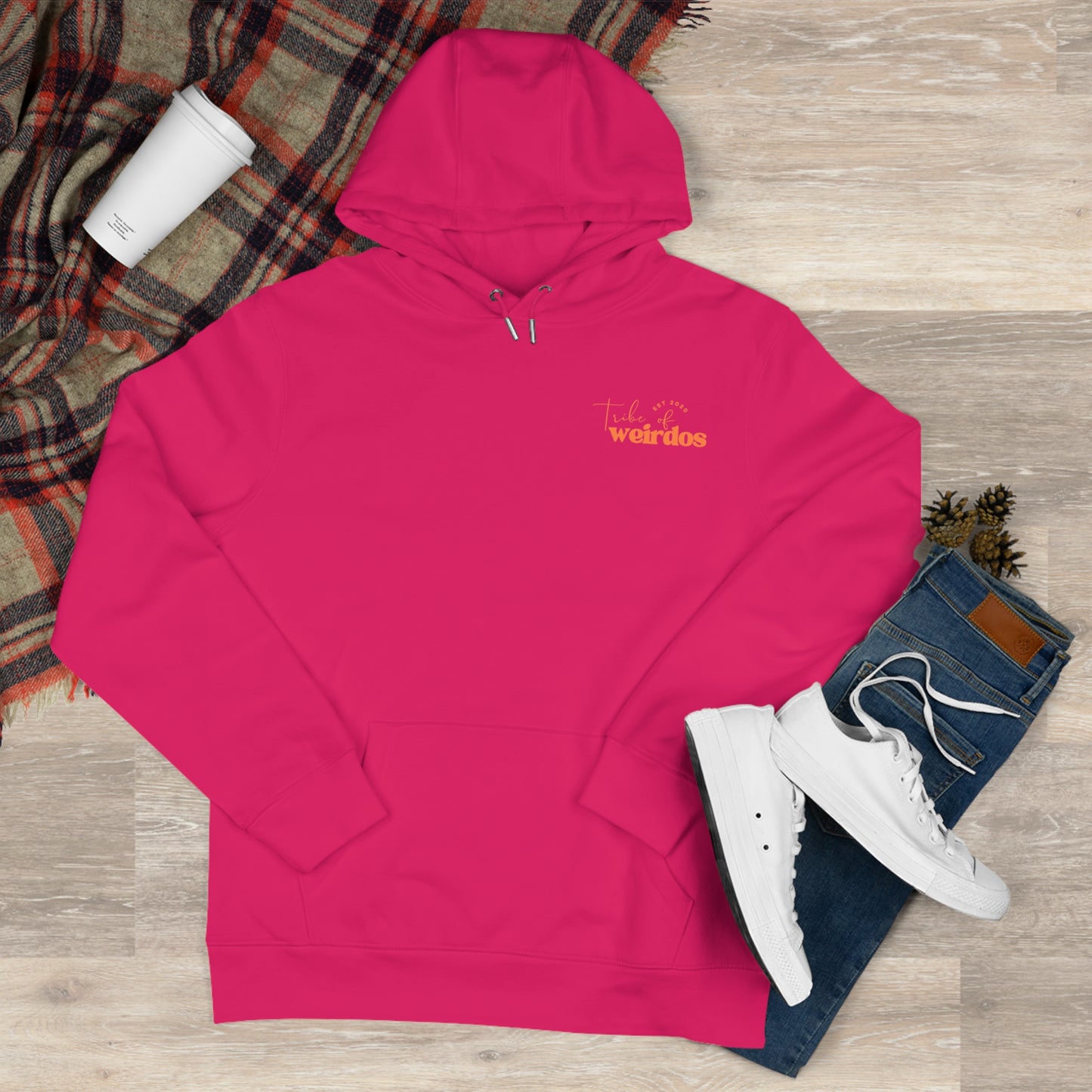 Weirdo Smiley Sweatshirt - PINK