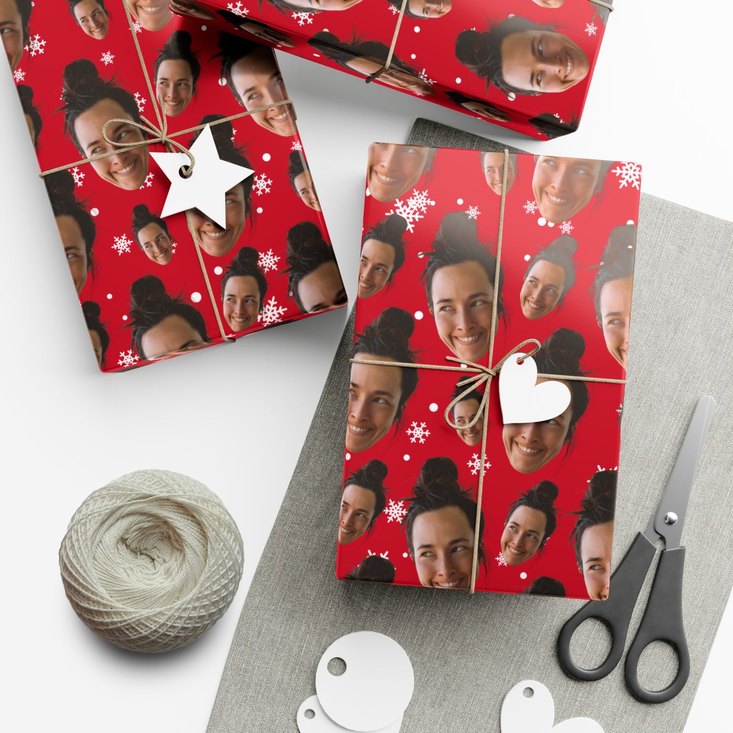 The Face Wrapping Paper