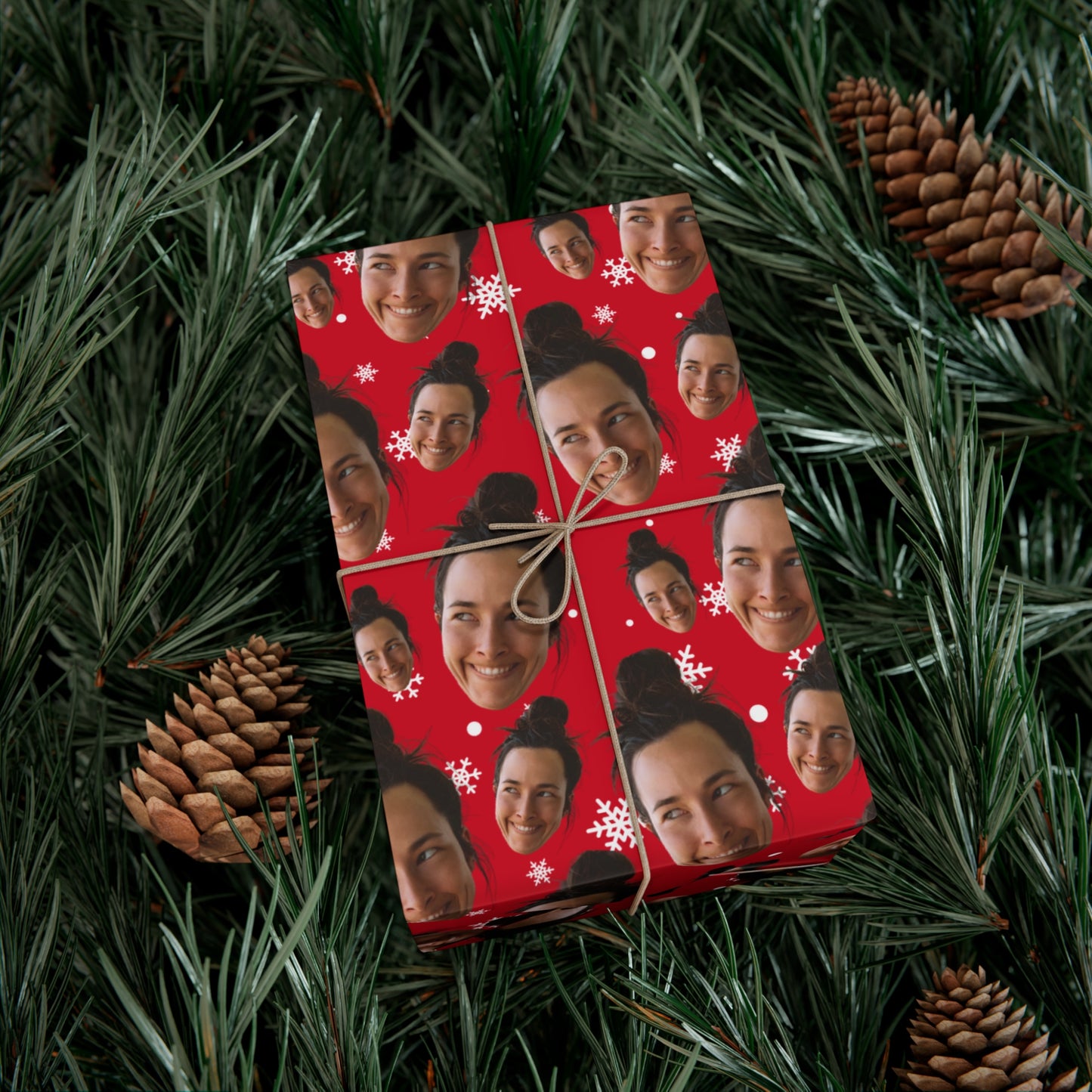 The Face Wrapping Paper