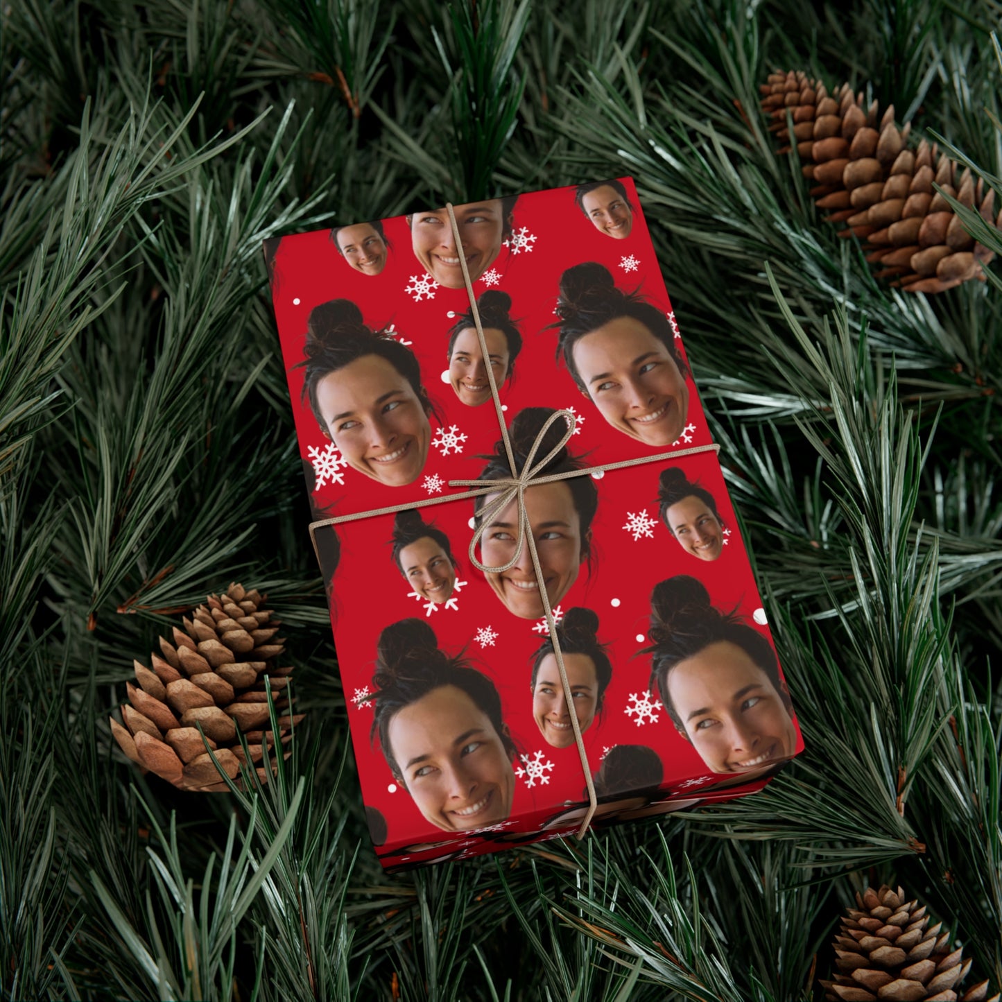 The Face Wrapping Paper