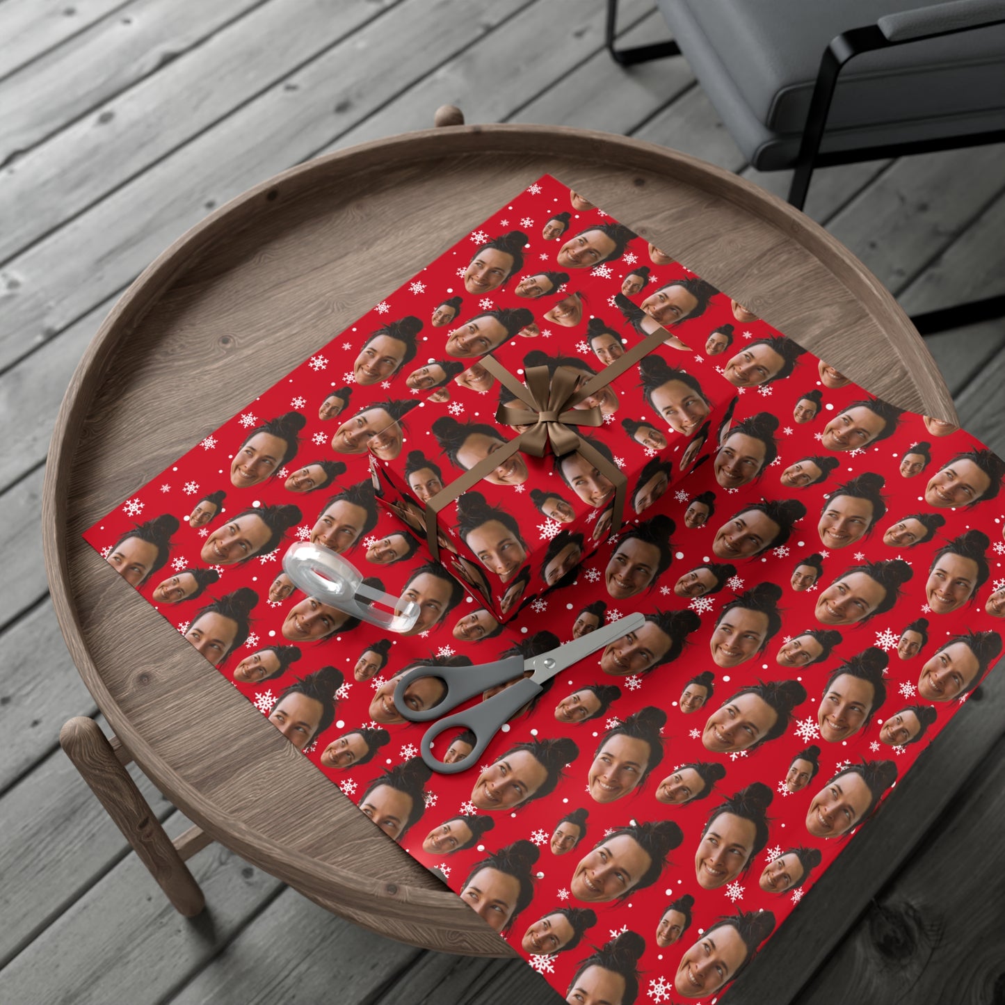 The Face Wrapping Paper