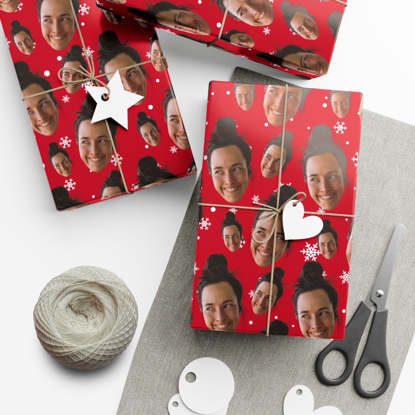 The Face Wrapping Paper