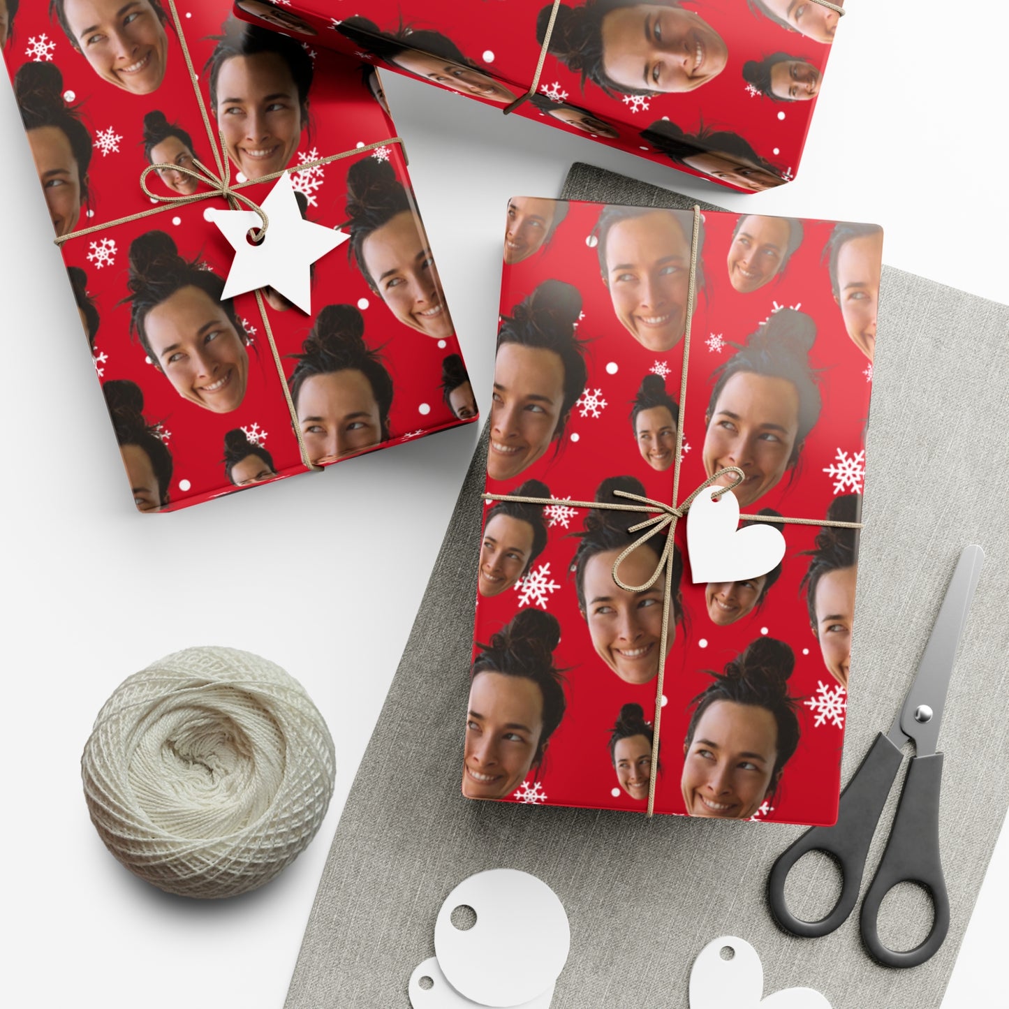 The Face Wrapping Paper