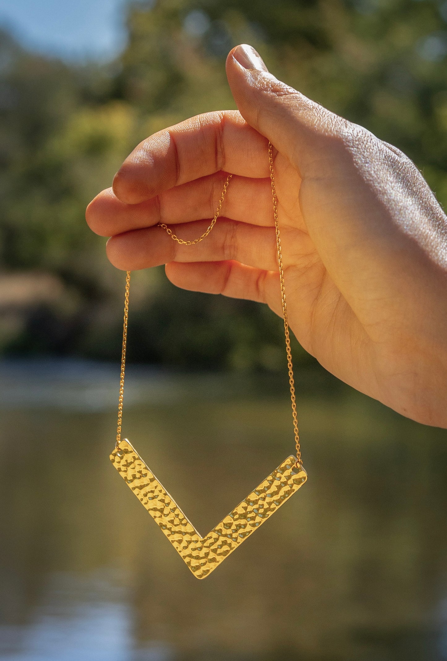 Chevron Necklace