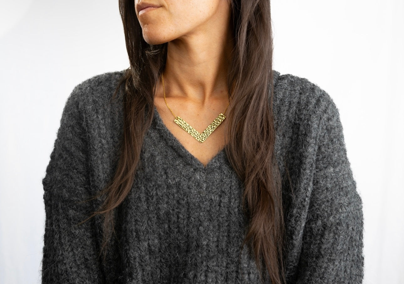 Chevron Necklace